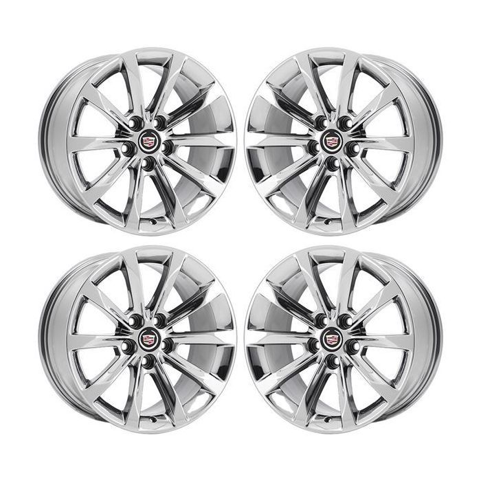 Cadillac CTS Wheel Rim PVD Bright Chrome 4749 Stock Factory OEM Replacement
