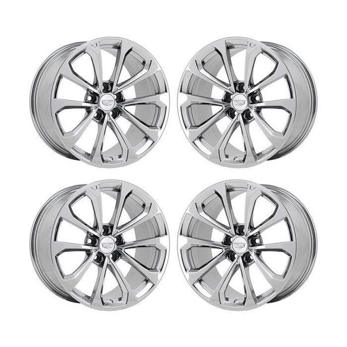 Cadillac CTS-V Wheel Rim PVD Bright Chrome 4752 (F) Stock Factory OEM Replacement