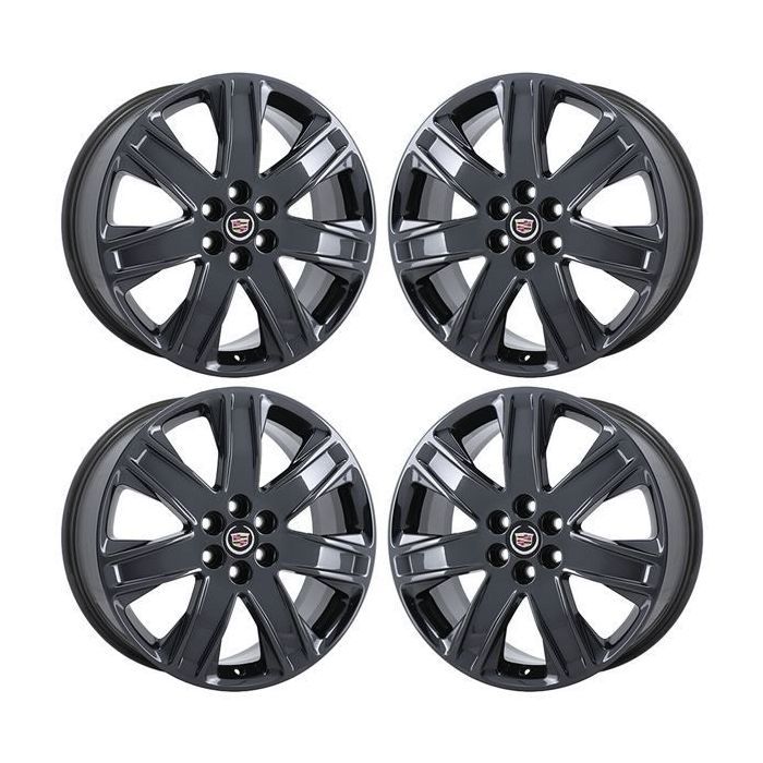Cadillac SRX Wheel Rim PVD Black Chrome 4759 Stock Factory OEM Replacement