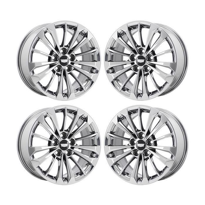 Cadillac CT6 Wheel Rim PVD Bright Chrome 4761 (F) Stock Factory OEM Replacement