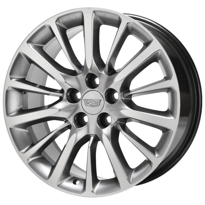 Cadillac CT6 Wheel Rim Machined Hyper Silver 4762 Stock Factory OEM Replacement