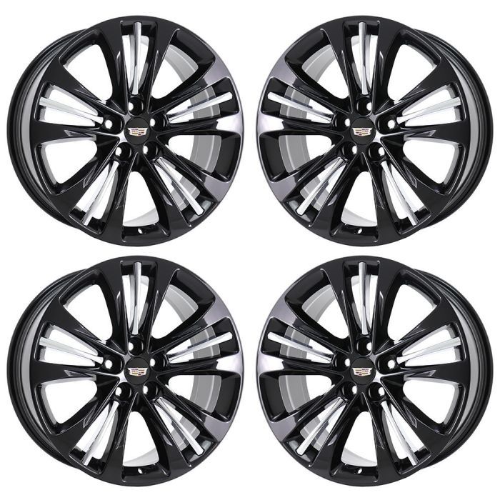 Cadillac CT6 Exchange Wheels Set of 4-Exchange Rims Set of 4 Gloss Black 4764