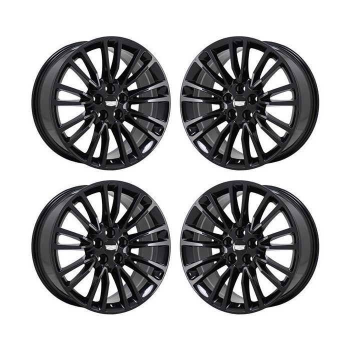 Cadillac CT6 Exchange Wheels Set of 4-Exchange Rims Set of 4 Gloss Black 4765