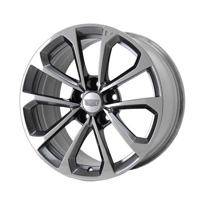 Cadillac ATS-V Wheel Rim Polished Grey 4766 (F) Stock Factory OEM Replacement
