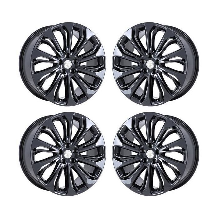 Buick LaCrosse Wheel Rim PVD Black Chrome 4781 Stock Factory OEM Replacement