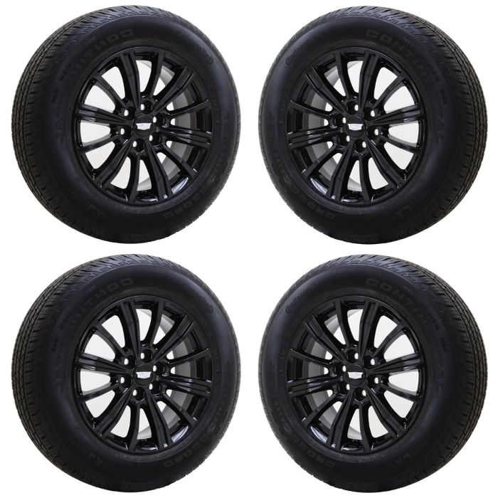 Cadillac XT5 Wheel and Tire Sets-Wheel and Tire Packages-Wheel & Tire Sets-Wheel & Tire Packages-Wheel and Rim Sets-Wheel and Rim Packages-Wheel & Rim Sets -Wheel & Rim Packages Gloss Black 4798
