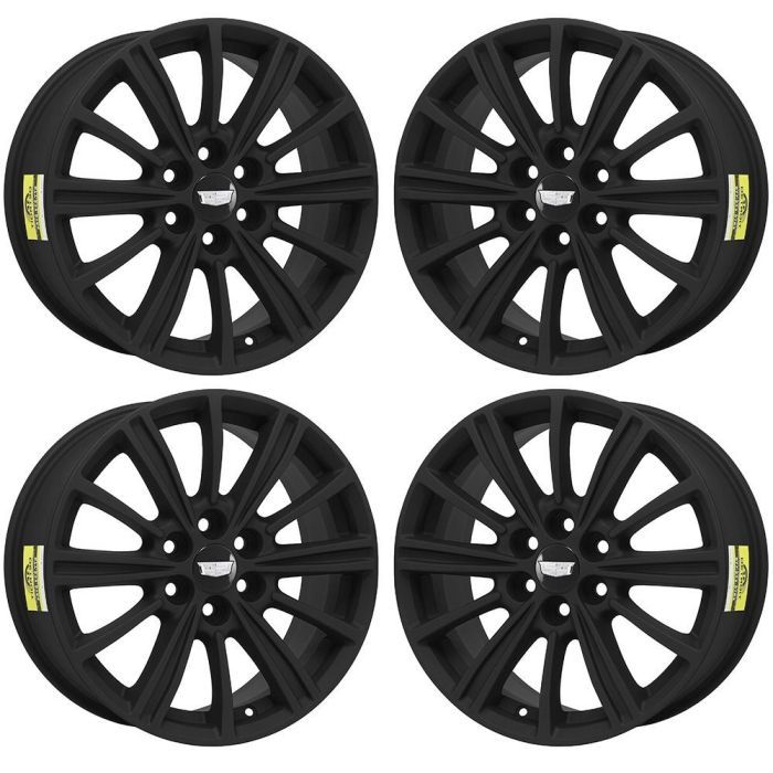 Cadillac XT5 Exchange Wheels Set of 4-Exchange Rims Set of 4 Satin Black 4798