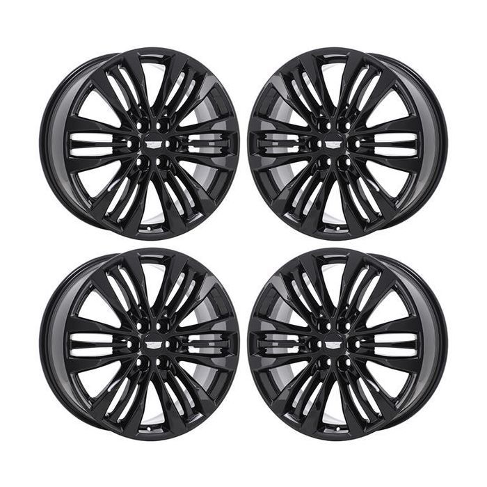 Cadillac XT5 Exchange Wheels Set of 4-Exchange Rims Set of 4 Gloss Black 4801