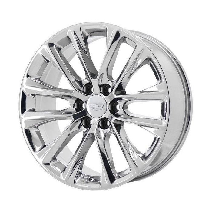Cadillac Escalade Wheel Rim PVD Bright Chrome 4804 Stock Factory OEM Replacement
