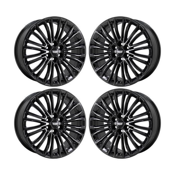 Cadillac XT5 Wheel Rim PVD Black Chrome 4808 Stock Factory OEM Replacement