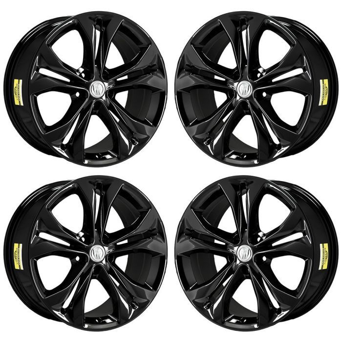 Buick LaCrosse Exchange Wheels Set of 4-Exchange Rims Set of 4 Gloss Black 4809