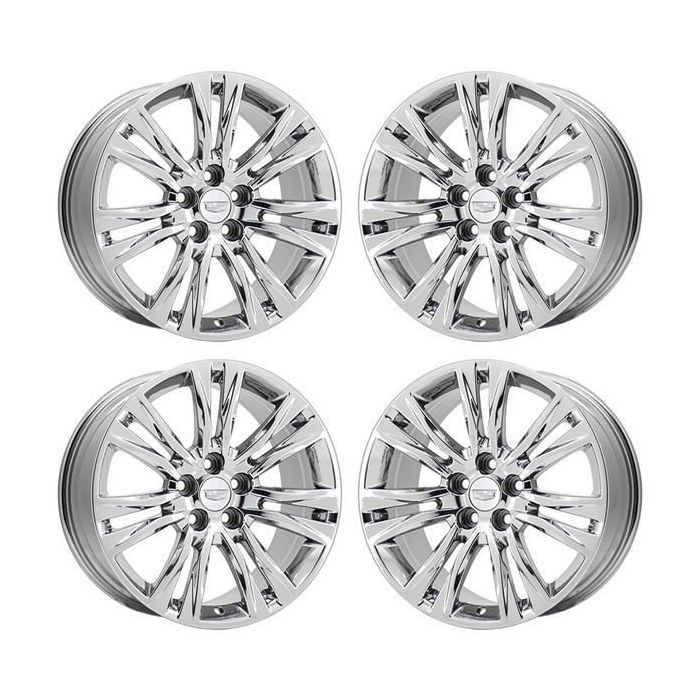 Cadillac XTS Wheel Rim PVD Bright Chrome 4818 Stock Factory OEM Replacement