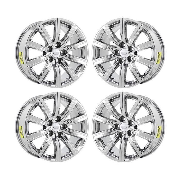 Cadillac XT4 Wheel Rim PVD Bright Chrome 4820 Stock Factory OEM Replacement