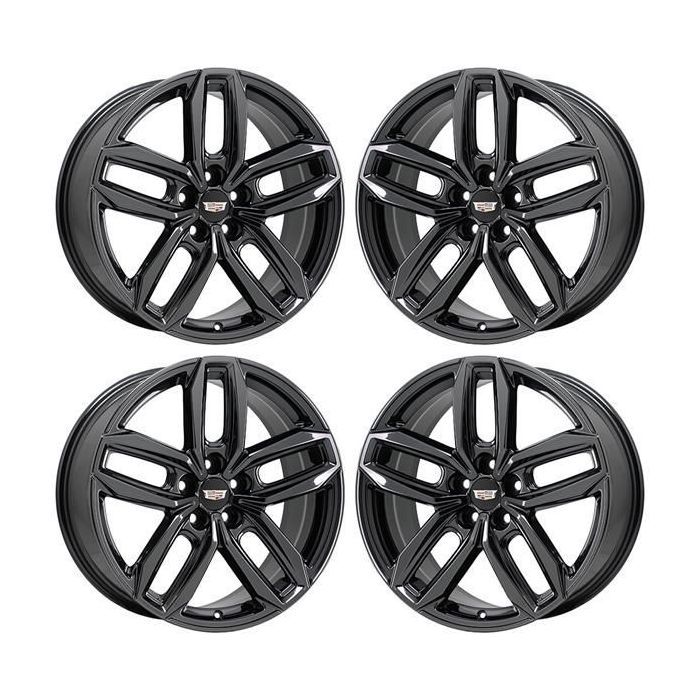 Cadillac XT4 Wheel Rim PVD Black Chrome 4823 Stock Factory OEM Replacement