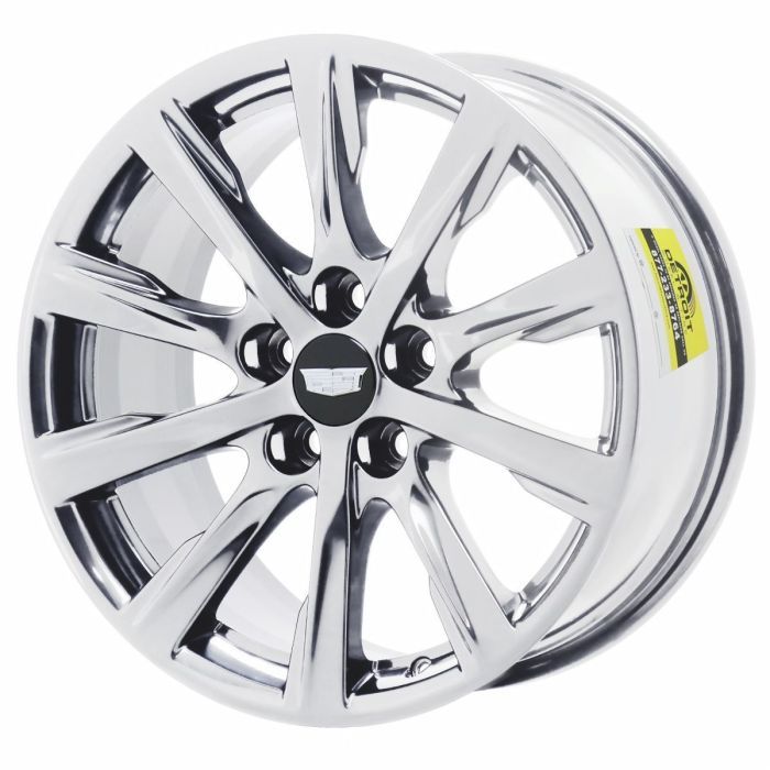 Cadillac CT5 Wheel Rim PVD Bright Chrome 4836 Stock Factory OEM Replacement