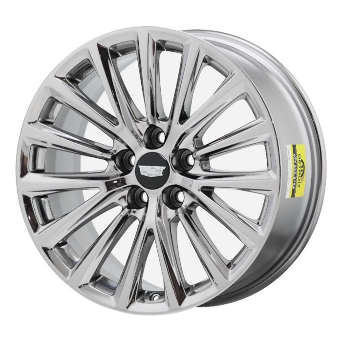 Cadillac CT5 Wheel Rim PVD Bright Chrome 4842 Stock Factory OEM Replacement