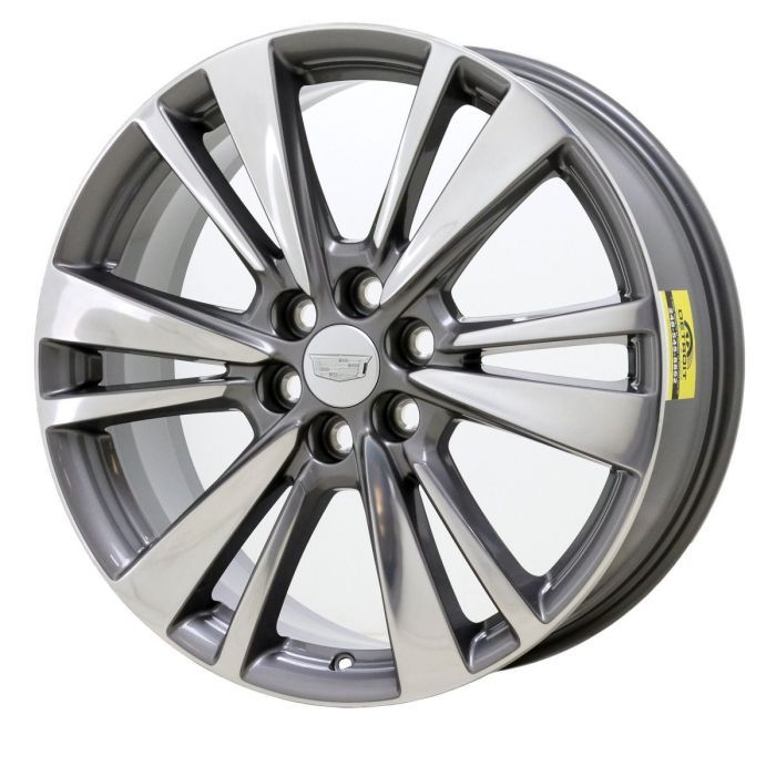 Cadillac XT5 Wheel Rim Polished Grey 4847 Stock Factory OEM Replacement