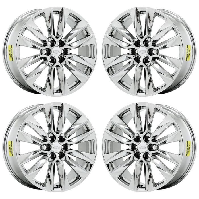 Cadillac XT6 Wheel Rim PVD Bright Chrome 4851 Stock Factory OEM Replacement