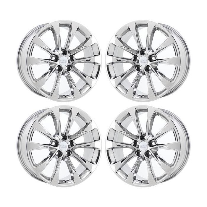 Cadillac CT6 Wheel Rim PVD Bright Chrome 4866 Stock Factory OEM Replacement