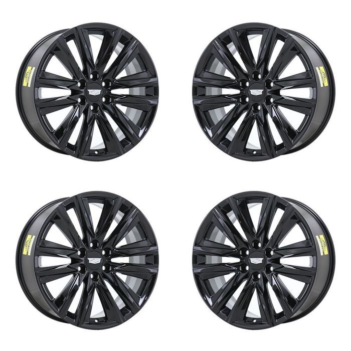 Cadillac Escalade Exchange Wheels Set of 4-Exchange Rims Set of 4 Gloss Black 4869