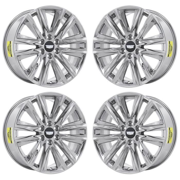 Cadillac Escalade Wheel Rim PVD Bright Chrome 4869 Stock Factory OEM Replacement