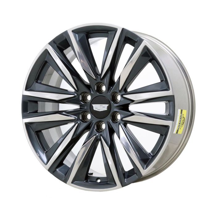 Cadillac Escalade Wheel Rim Grey Polished 4869 Stock Factory OEM Replacement