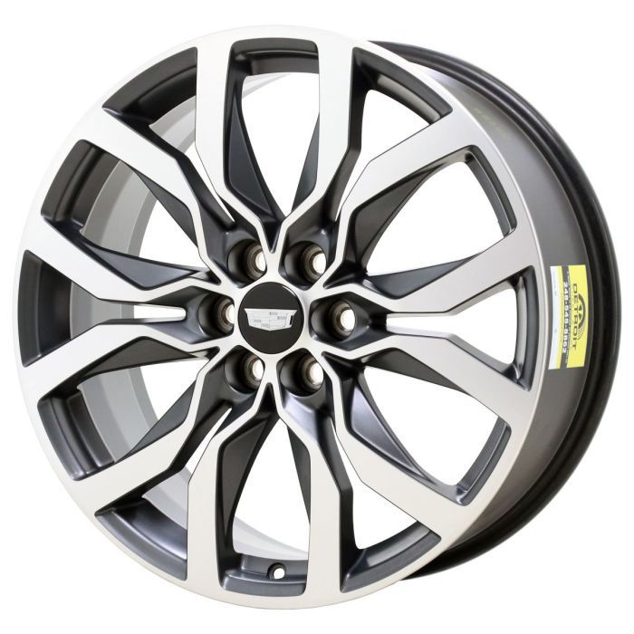 Cadillac XT5 Wheel Rim Machined Grey 4870 Stock Factory OEM Replacement