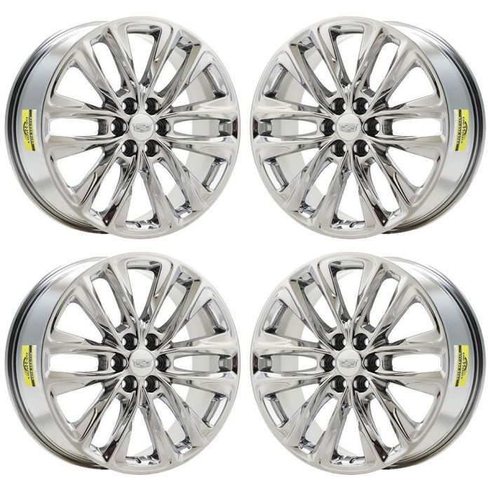 Cadillac XT5 Wheel Rim PVD Bright Chrome 4871 Stock Factory OEM Replacement
