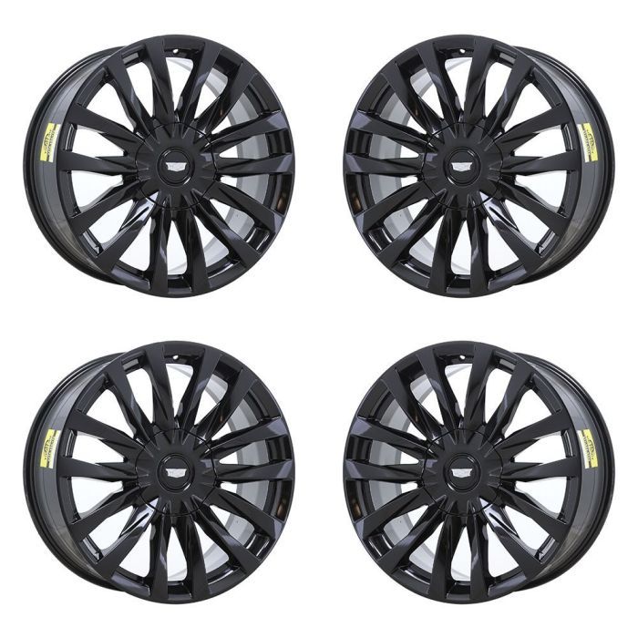 Cadillac Escalade Exchange Wheels Set of 4-Exchange Rims Set of 4 Gloss Black 4873