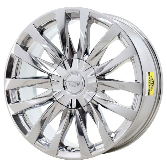 Cadillac Escalade Wheel Rim PVD Bright Chrome 4873 Stock Factory OEM Replacement