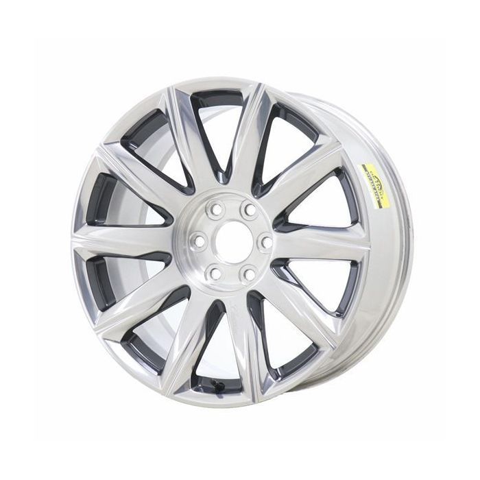 Cadillac Escalade Wheel Rim Polished Grey 4874 Stock Factory OEM Replacement