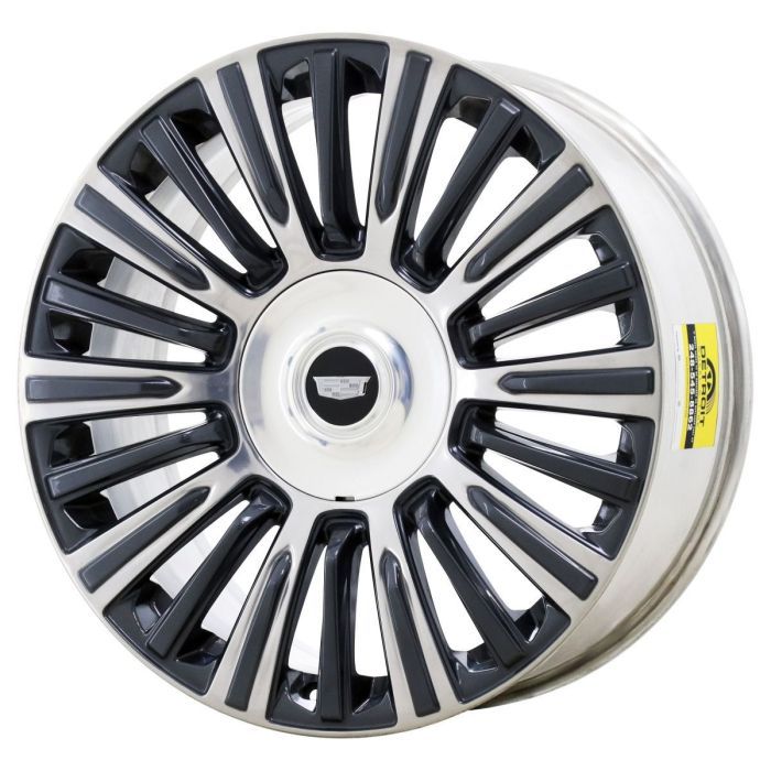 Cadillac Escalade Wheel Rim Charcoal Polished 4876 Stock Factory OEM Replacement