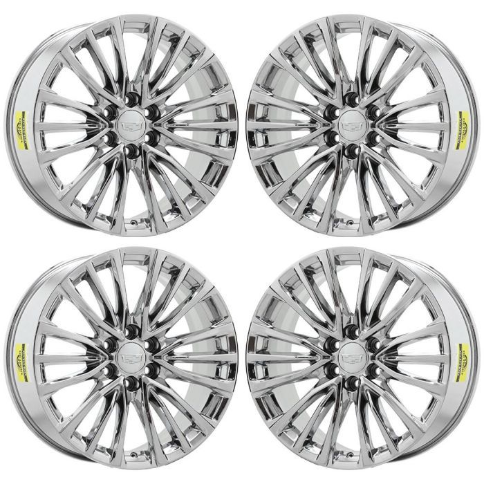 Cadillac Escalade V Wheel Rim PVD Bright Chrome 4883 Stock Factory OEM Replacement