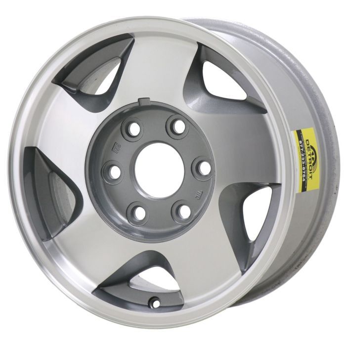 Chevrolet Silverado 1500 Wheel Rim Machined Grey 5015 Stock Factory OEM Replacement