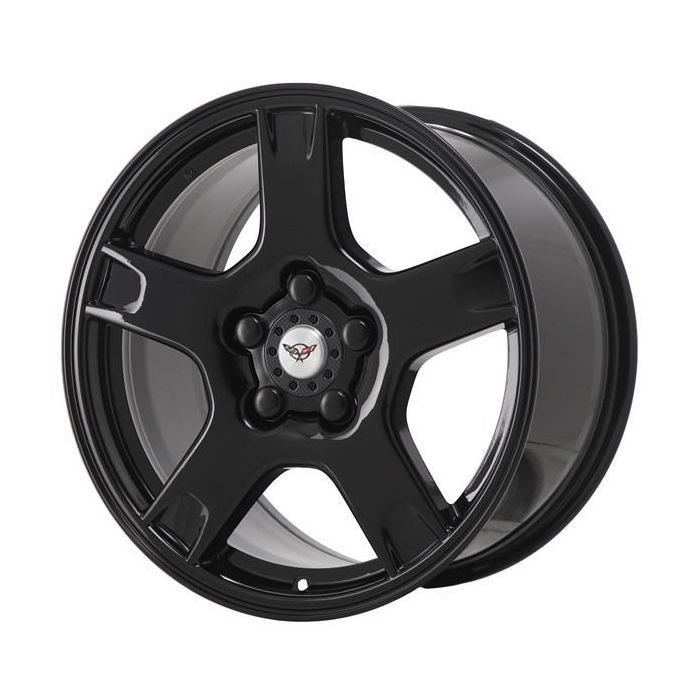 Chevrolet Corvette Wheel Rim Gloss Black 5059 (R) Stock Factory OEM Replacement