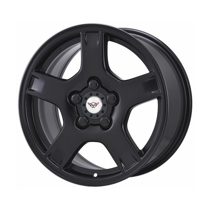 Chevrolet Corvette Wheel Rim Satin Black 5058 (F) Stock Factory OEM Replacement