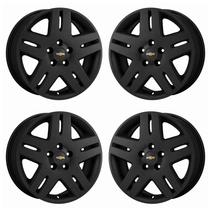 Chevrolet Impala Exchange Wheels Set of 4-Exchange Rims Set of 4 Satin Black 5071