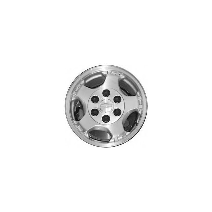 Chevrolet Silverado 1500 Wheel Rim Machined Silver 5073 Stock Factory OEM Replacement