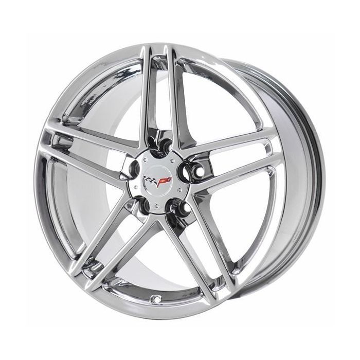 Chevrolet Corvette Wheel Rim PVD Bright Chrome 5090 (F) Stock Factory OEM Replacement