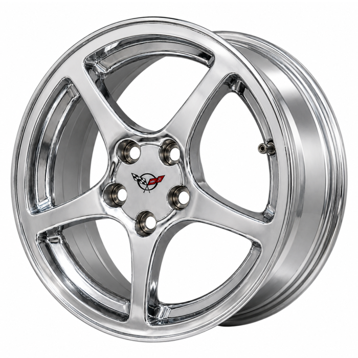Chevrolet Corvette Wheel Rim PVD Bright Chrome 5102 (F) Stock Factory OEM Replacement