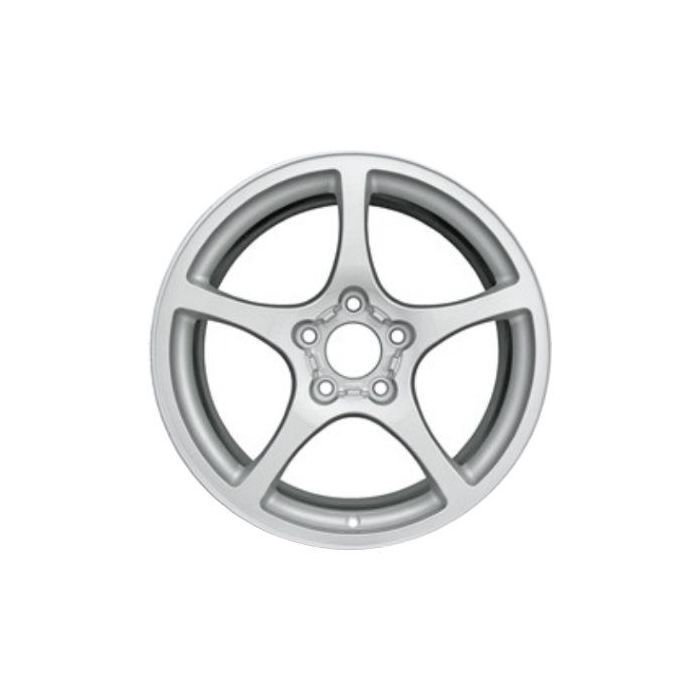 Chevrolet Corvette Wheel Rim Silver 5102 (F) Stock Factory OEM Replacement