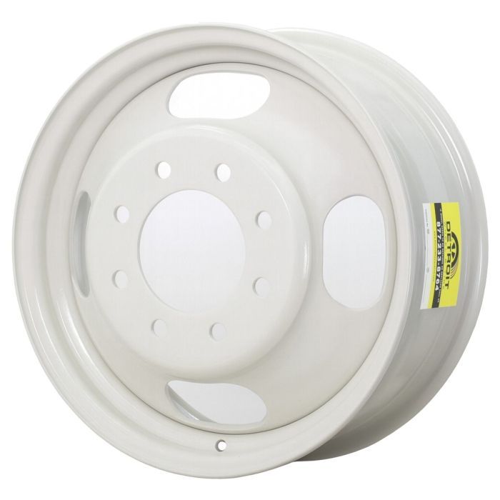 Chevrolet Express 3500 Wheel Rim White Steel 5125 Stock Factory OEM Replacement