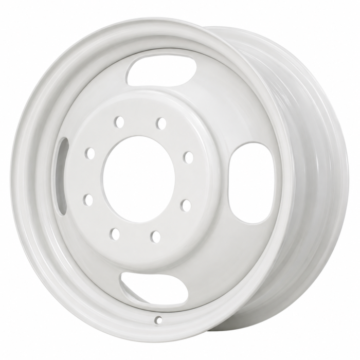 Chevrolet Express 3500 Wheel Rim White Steel 5125 Stock Factory OEM Replacement