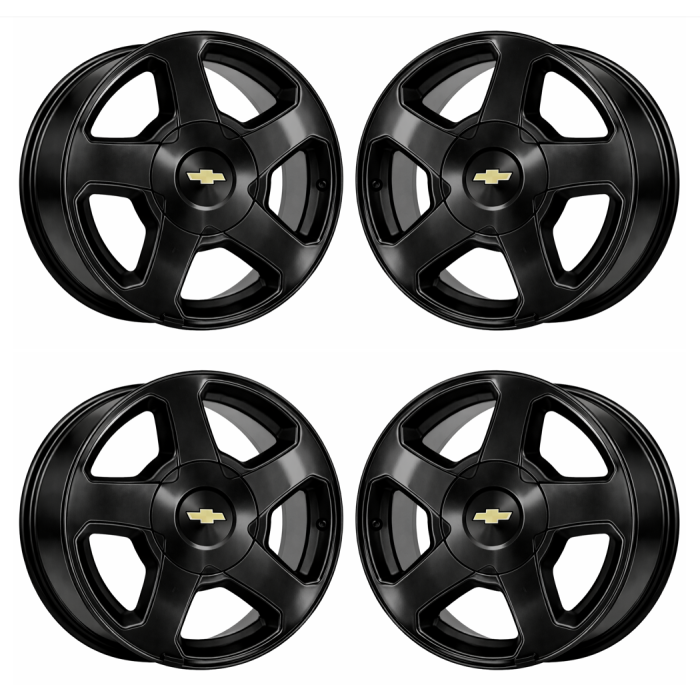 Chevrolet Trailblazer Exchange Wheels Set of 4-Exchange Rims Set of 4 Gloss Black 5140