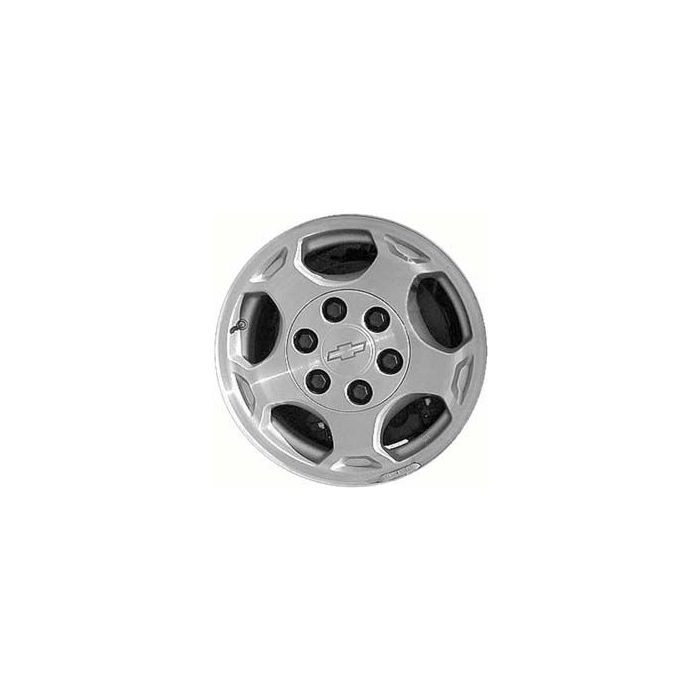 Chevrolet Silverado 1500 Wheel Rim Machined Silver 5154 Stock Factory OEM Replacement