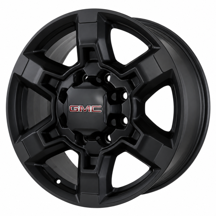 GMC Sierra 2500 Wheel Rim Satin Black 5188 Stock Factory OEM Replacement