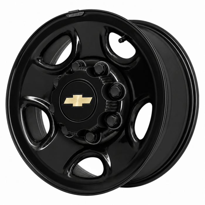 Chevrolet Avalanche Wheel Rim Gloss Black Steel 5195 Stock Factory OEM Replacement