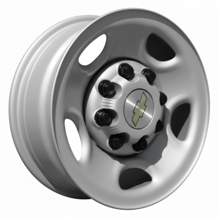 Chevrolet Avalanche Wheel Rim Silver Steel 5195 Stock Factory OEM Replacement