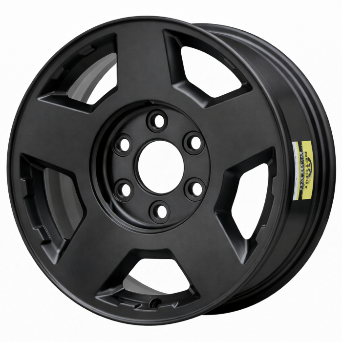 Chevrolet Silverado 1500 Wheel Rim Satin Black 5196 Stock Factory OEM Replacement