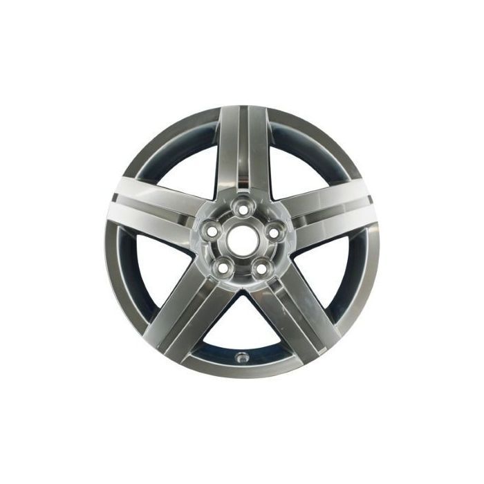 Chevrolet Equinox Wheel Rim Polished Clad 5276 Stock Factory OEM Replacement